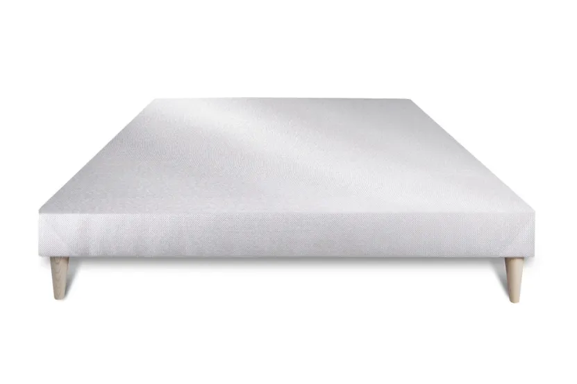 Ensemble Matelas Sommier 160x200 cm - Sommier Blanc (déjà monté) - Ultra